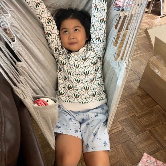 Hill House 12-18 months Baby Infant The Tiny Teddy Crewneck Sweatshirt - Picture 2 of 5